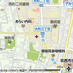 茨城県筑西市甲86周辺の地図