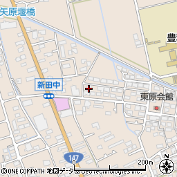 長野県安曇野市豊科新田5579-11周辺の地図