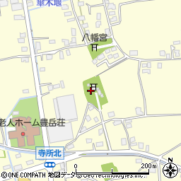 長野県安曇野市豊科南穂高寺所857周辺の地図