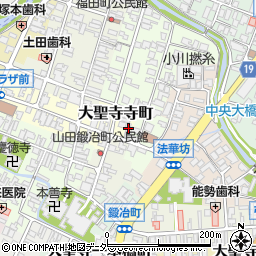 石川県加賀市大聖寺寺町1周辺の地図