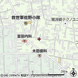 栃木県佐野市浅沼町78周辺の地図