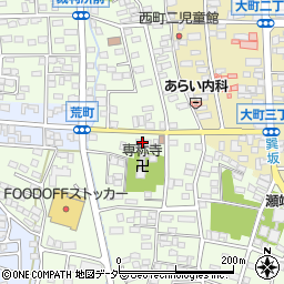 茨城県筑西市乙604周辺の地図