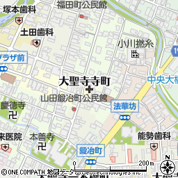 石川県加賀市大聖寺寺町3周辺の地図