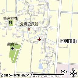 栃木県佐野市免鳥町601周辺の地図