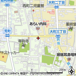 茨城県筑西市乙614周辺の地図