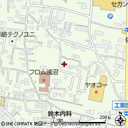 栃木県佐野市浅沼町221周辺の地図