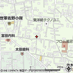 栃木県佐野市浅沼町173周辺の地図