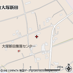 茨城県桜川市真壁町大塚新田155周辺の地図