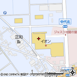 花街道　イオン加賀の里店周辺の地図