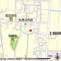 栃木県佐野市免鳥町602周辺の地図