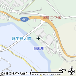 岐阜県飛騨市神岡町麻生野399周辺の地図