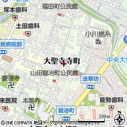 石川県加賀市大聖寺寺町周辺の地図