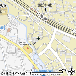 群馬県高崎市下之城町1025周辺の地図