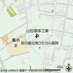 山田車体工業周辺の地図