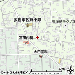 栃木県佐野市浅沼町175-29周辺の地図