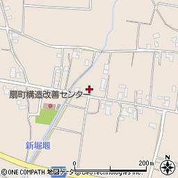 長野県安曇野市堀金烏川扇町5386-2周辺の地図