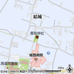 香取神社周辺の地図