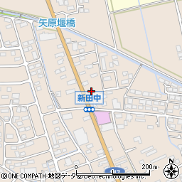 長野県安曇野市豊科新田5565-1周辺の地図
