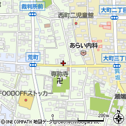 茨城県筑西市乙588周辺の地図