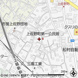 上佐野ハイツ周辺の地図
