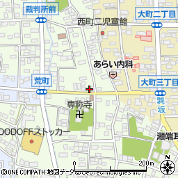 茨城県筑西市乙587周辺の地図