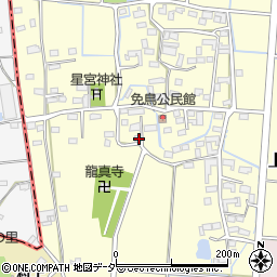 栃木県佐野市免鳥町758周辺の地図