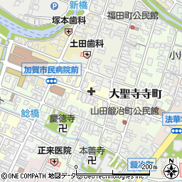 石川県加賀市大聖寺京町周辺の地図