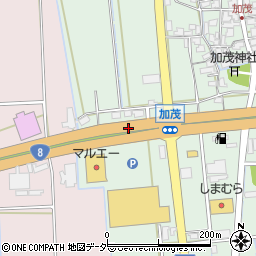 石川県加賀市加茂町（カ）周辺の地図