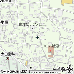 栃木県佐野市浅沼町160-3周辺の地図