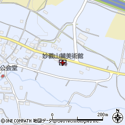 妙義山麓美術館周辺の地図