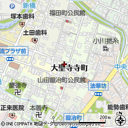 石川県加賀市大聖寺寺町7周辺の地図