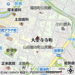 石川県加賀市大聖寺寺町10周辺の地図