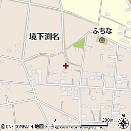 群馬県伊勢崎市境下渕名2450周辺の地図