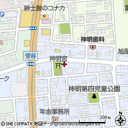 富山コンクリート工業株式会社　本社周辺の地図