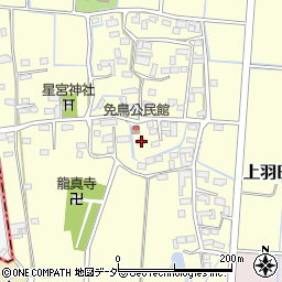 栃木県佐野市免鳥町762周辺の地図