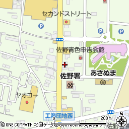 栃木県佐野市浅沼町758周辺の地図
