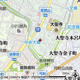 石川県加賀市大聖寺耳聞山町118周辺の地図