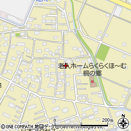 栃木県足利市福富町周辺の地図