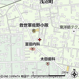 栃木県佐野市浅沼町175周辺の地図