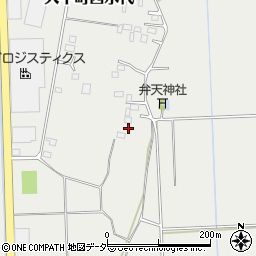 栃木県栃木市大平町西水代1544周辺の地図