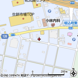 栃木県足利市堀込町52-1周辺の地図