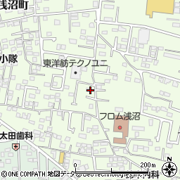 栃木県佐野市浅沼町161周辺の地図