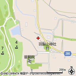 茨城県笠間市上郷3167周辺の地図