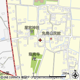 栃木県佐野市免鳥町756周辺の地図