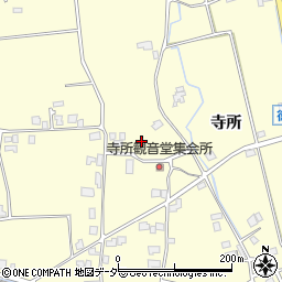 長野県安曇野市豊科南穂高寺所947周辺の地図