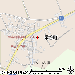 石川県加賀市栄谷町ル周辺の地図