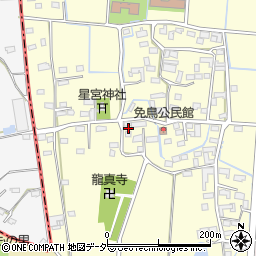 栃木県佐野市免鳥町755周辺の地図