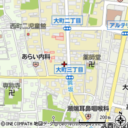 茨城県筑西市甲90-1周辺の地図