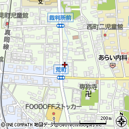 茨城県筑西市乙250周辺の地図
