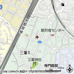 睦荘周辺の地図